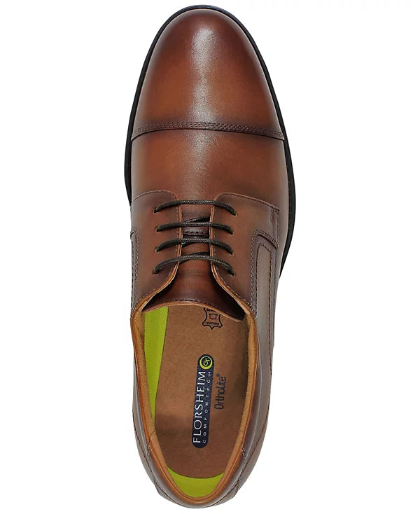 Florsheim Men's Center Cap Toe Oxfords  Cognac Size 9