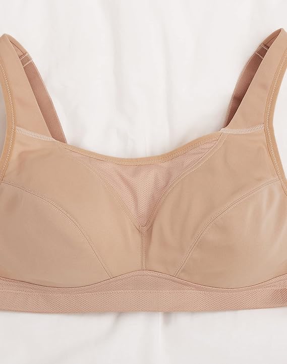 Playtex Women's Secrets Bounce Control Wirefree Bra  Black Size 38DD