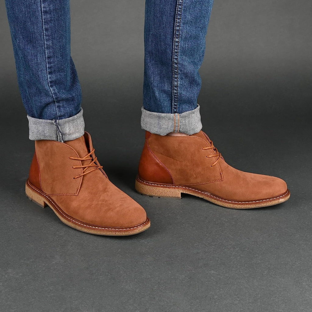 Vance Co. Men's Orson Chukka Boot  Color Tan Size 10.5M