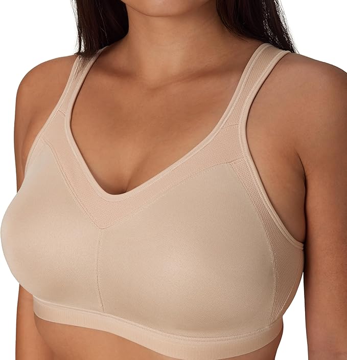 Playtex 18-Hour Stylish Support Comfort Wireless Bra  Nude Size 40DD Style 4159