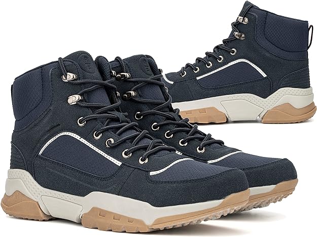 Reserved Footwear Men's Eliel Boot Casual Sneakers  Color Navy Size 9M