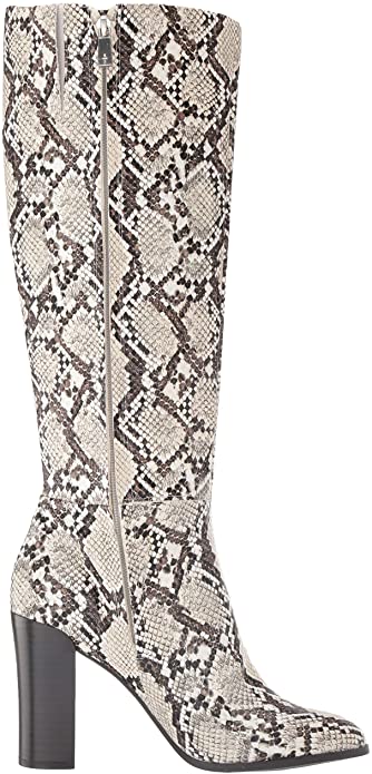 Kenneth Cole New York Women's Justin Riding Boots  Color Black/Off White Size 8.5M