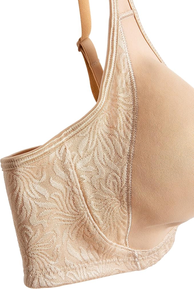 Playtex 18 Hour Wireless Smoothing Cooling T-Shirt Bra  White Size 38B