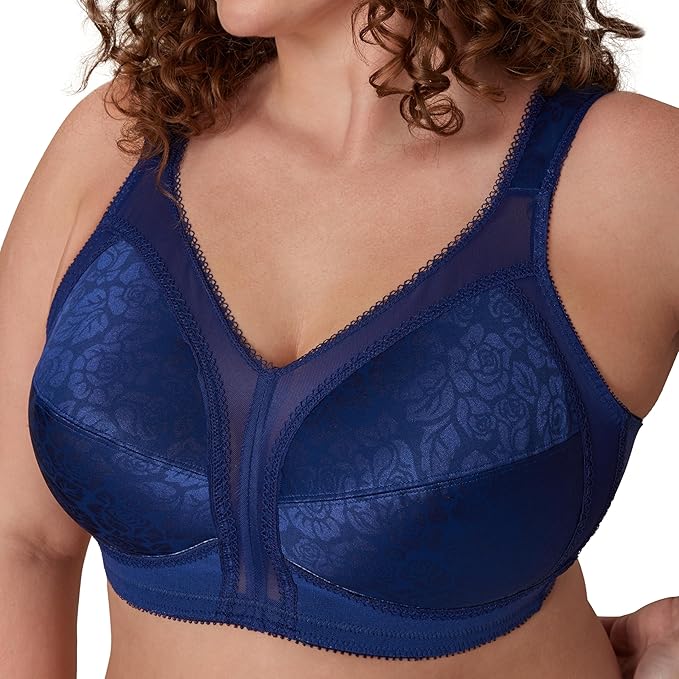 Playtex 18-Hour Original Comfort Wireless Bra   Sailor Blue Size 44DD