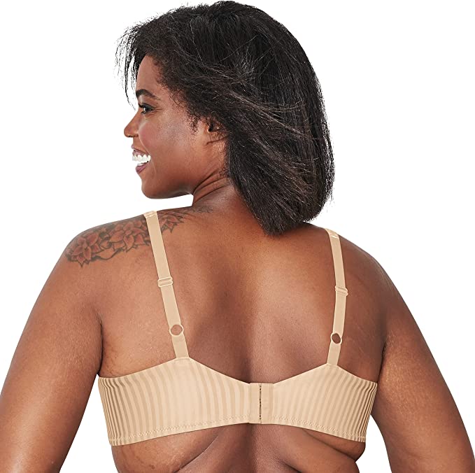 Playtex Women's Secrets Perfectly Smooth Wire-Free Bra  Color Nude Size 36C