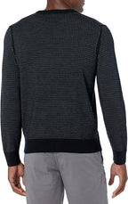 Theory Men's Maden Crew Cb Novo Merino Sweatshirt  Color Black Size M