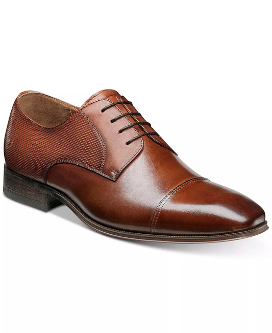 Florsheim Men's Calipa Cap-Toe Oxfords  Scotch Size 10.5