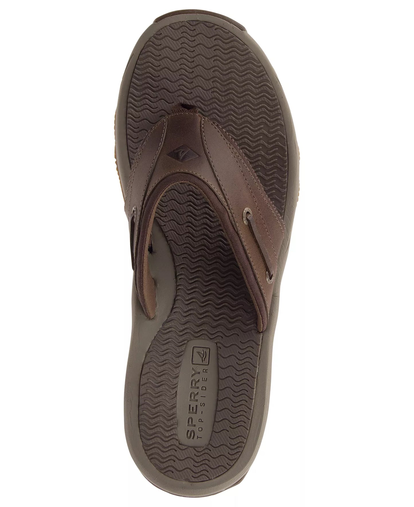 Sperry Men's Outerbanks Thong Sandals  Brown Size 8