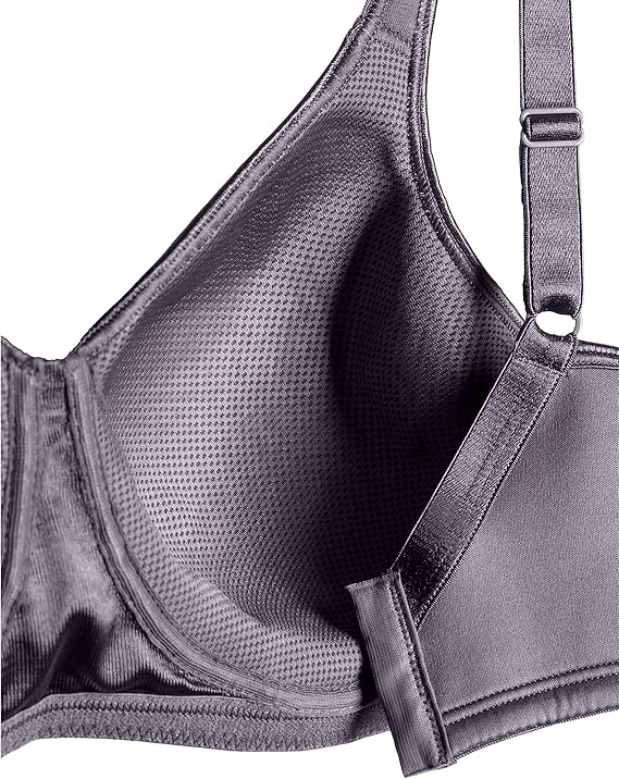 Playtex 18-Hour Wireless Bra, Silky Smoothing Bra  Color Private Jet Size 40DD