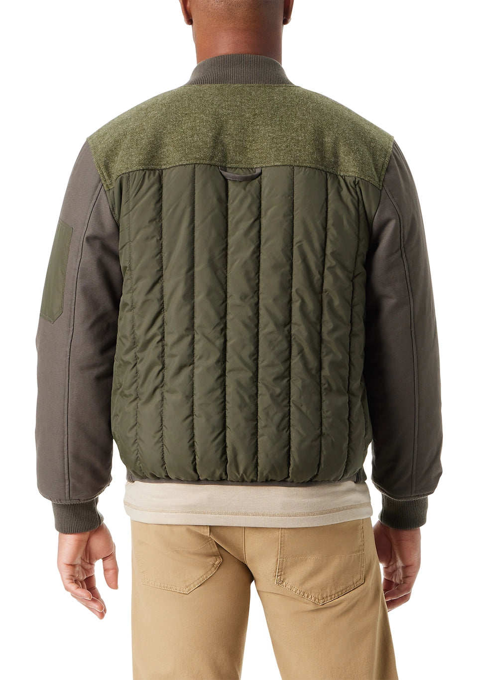 BASS OUTDOOR Men's Hero Bomber Jacket  Beluga Size L