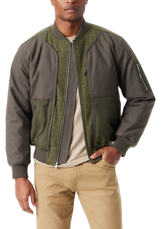 BASS OUTDOOR Men's Hero Bomber Jacket  Beluga Size 2XL