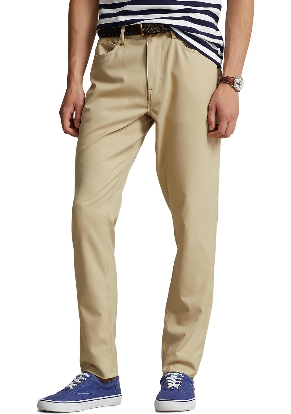 Polo Ralph Lauren Men's Slim-Fit Performance Twill Pants  Classic Khaki W36xL32