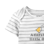 Carters Baby 3-Pc. Bodysuits Pants Set  Color Gray Size 9 months