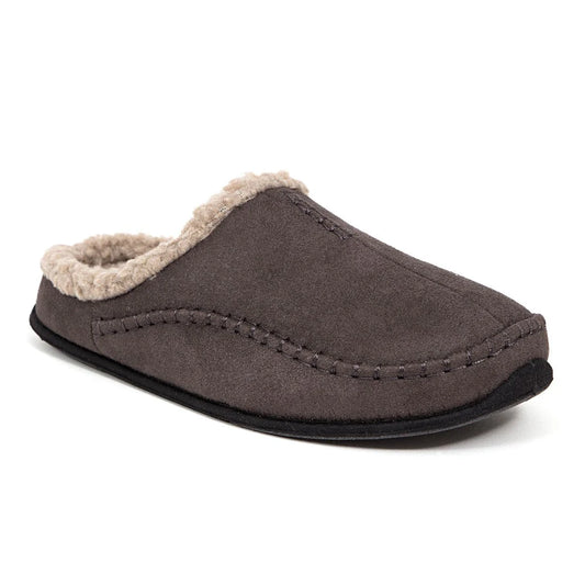 Deer Stags Men's Nordic S.U.P. Nordic Slippers  Color Charcoal Size 12M
