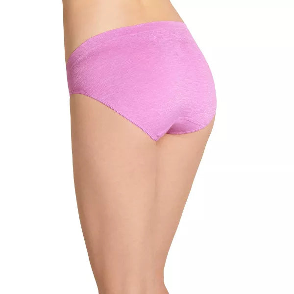 Jockey Women's Smooth & Shine Seamfree Bikini  Color Lavender Size 6