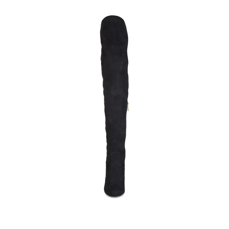 Journee Collection Women's Maya Wide Calf Knee Boots  Color Black Size 8.5M