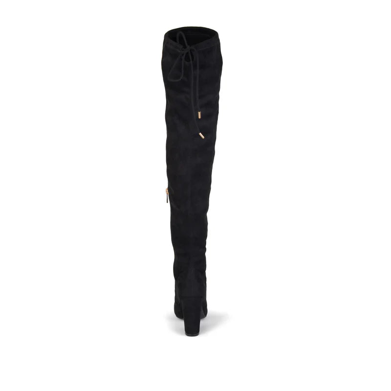 Journee Collection Women's Maya Wide Calf Knee Boots  Color Black Size 8.5M