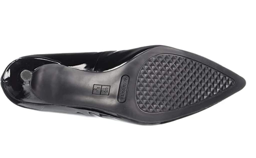 Aerosoles Women's Drama Club Pumps Color Black Patent Size 9.5M