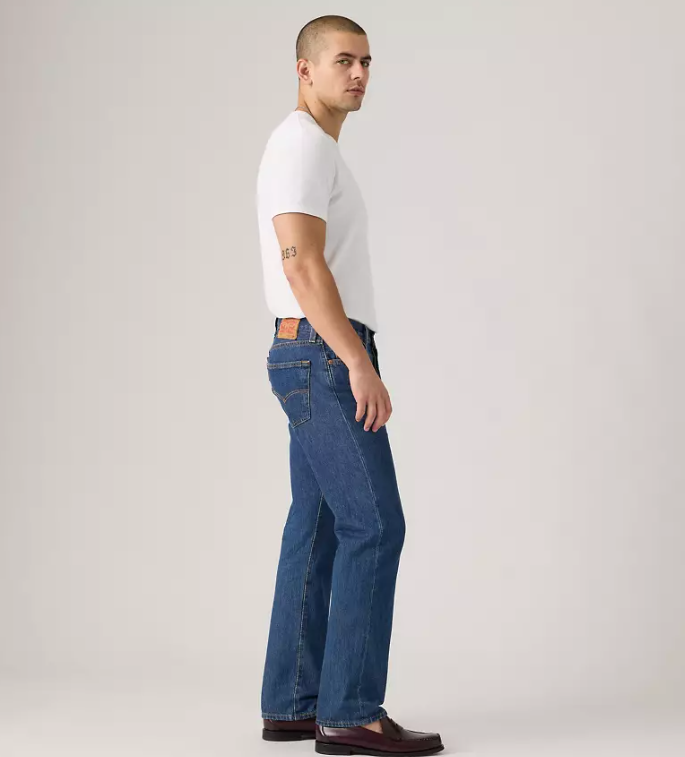 Levi's Men's 501 Original-Fit Jeans  Dark Stonewash W38xL30