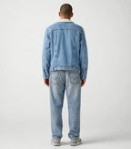 Levi's Men's Sherpa Denim Trucker Jacket  Light Stonewash Size XS