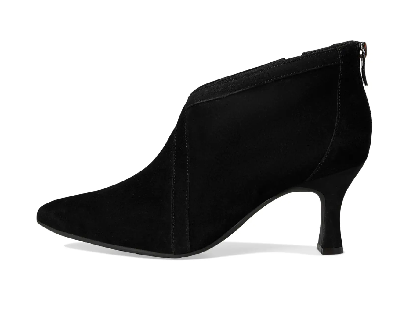 Clarks Women's Kataleyna Sol Boots  Black Suede Size 7.5