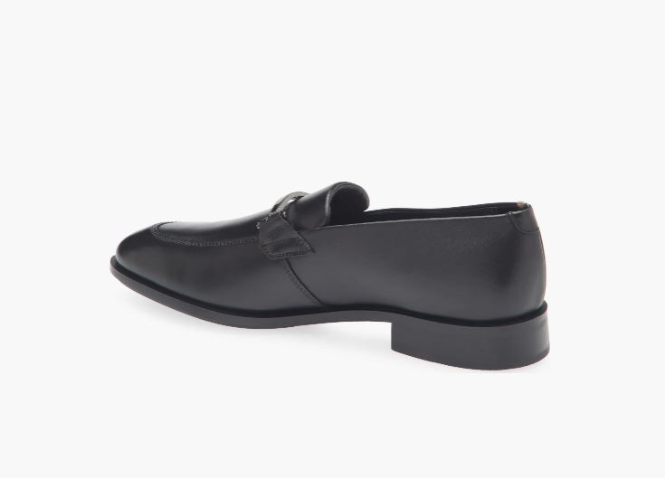 Hugo Boss Men's Colby Slip-On Bit Loafers  Black Size 11