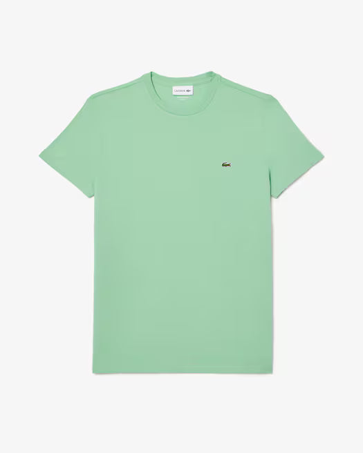 Lacoste Men's Short Sleeve Pima Jersey Crew Neck Tee  Liamone Size L