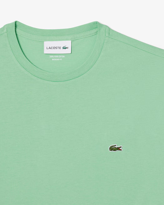 Lacoste Men's Short Sleeve Pima Jersey Crew Neck Tee  Liamone Size L