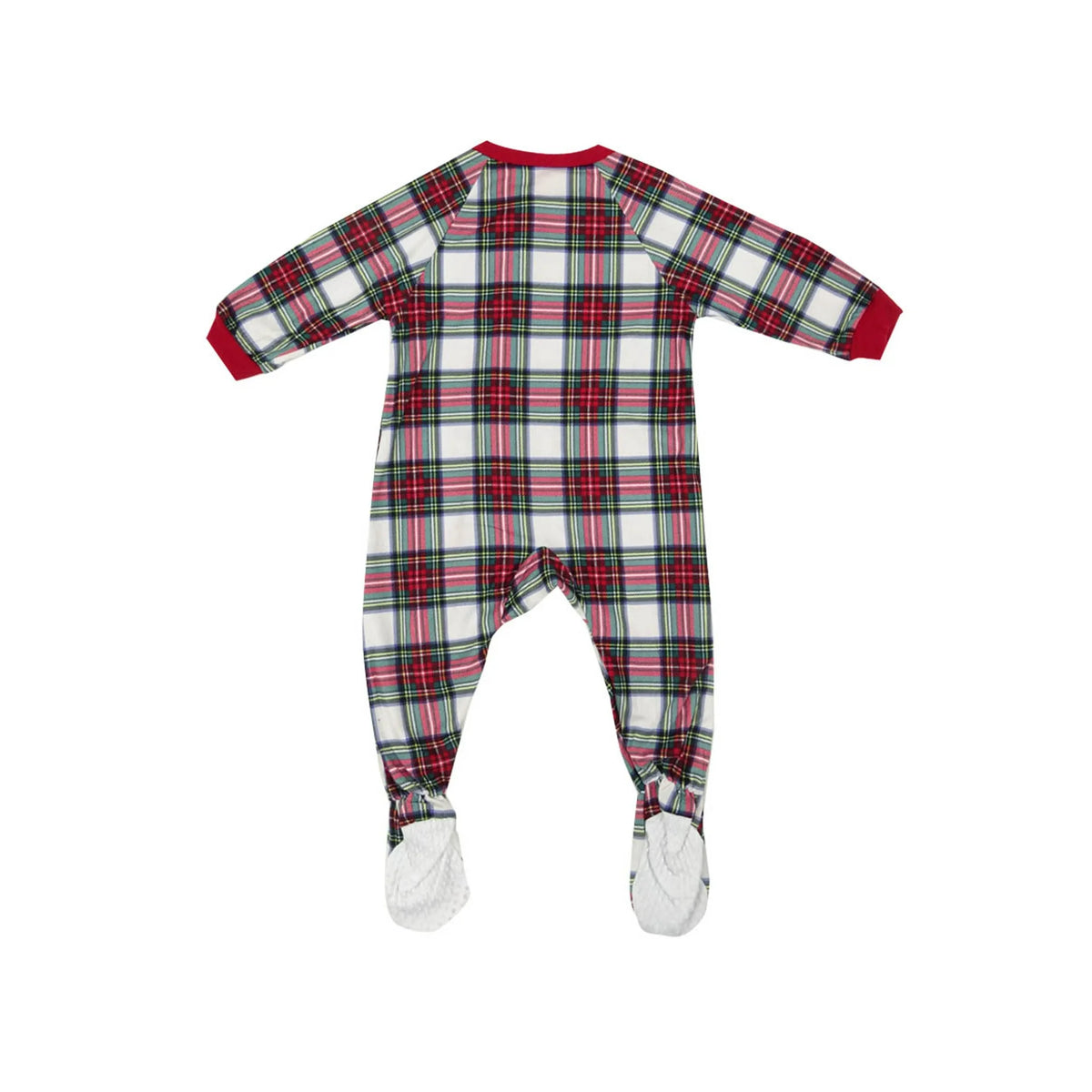 Family Pajamas Baby Boys Girls 1-Pc. Pajamas  Color Stewart Plaid Size 12 months