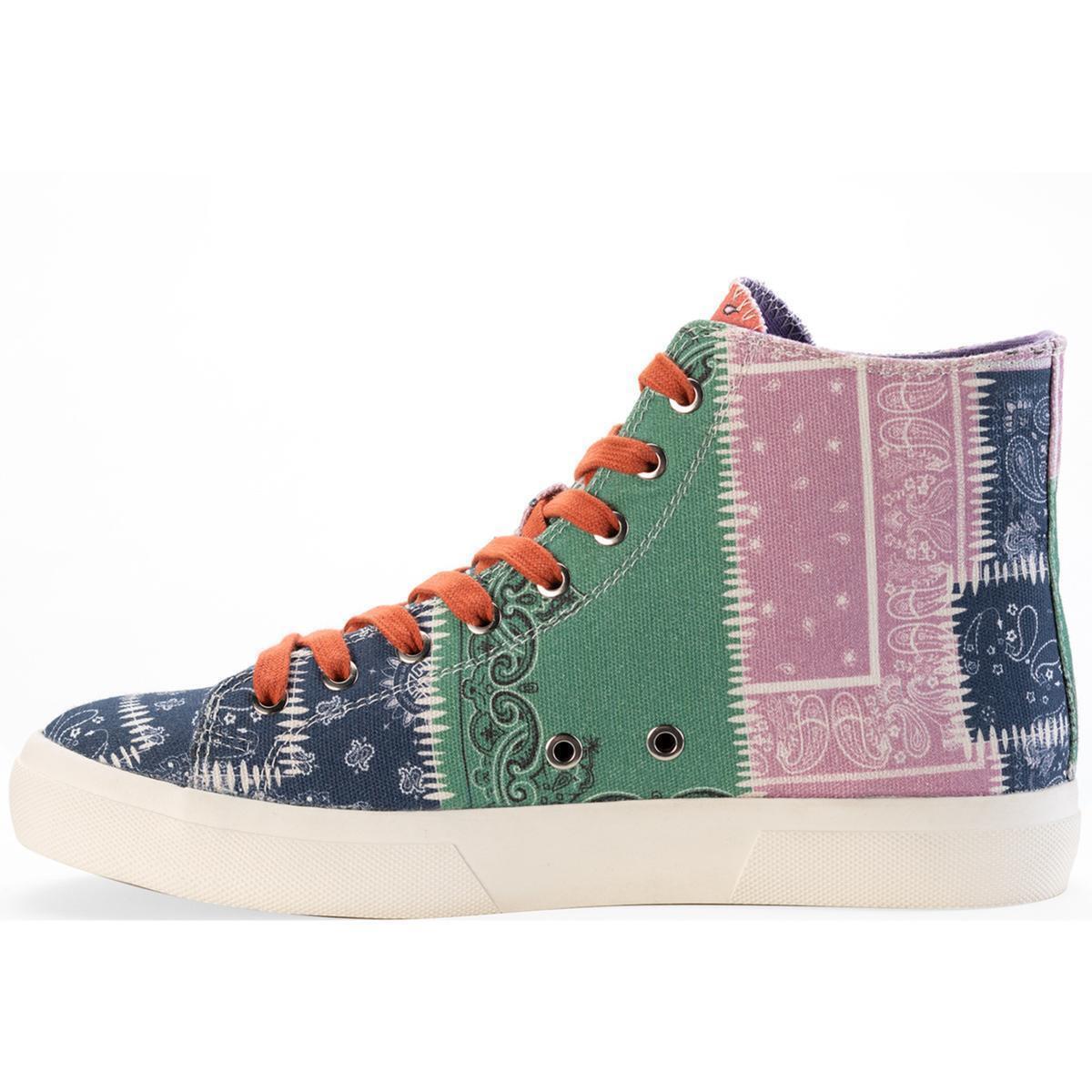 Sun + Stone Men's Mesa High-Top Sneakers Multicolor Size 10M