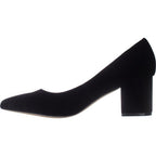 STEVEN by Steve Madden Women's Bambu Dress Pumps  Black Velvet Size 7.5