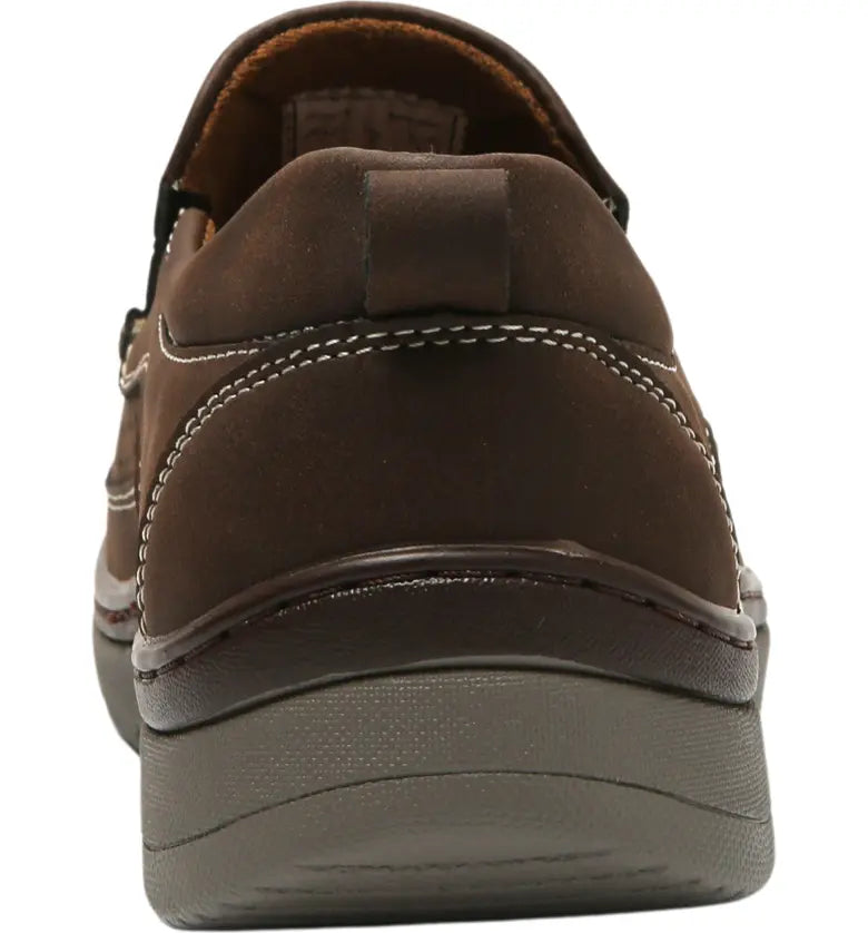 Aston Marc Men's Slip On Comfort Loafers  Brown Size 8
