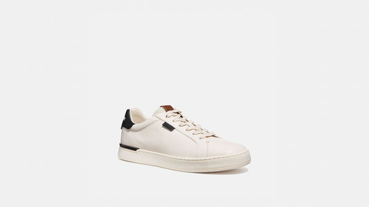 COACH Men's Low Line Low-Top Sneaker  Chalk Size 11.5