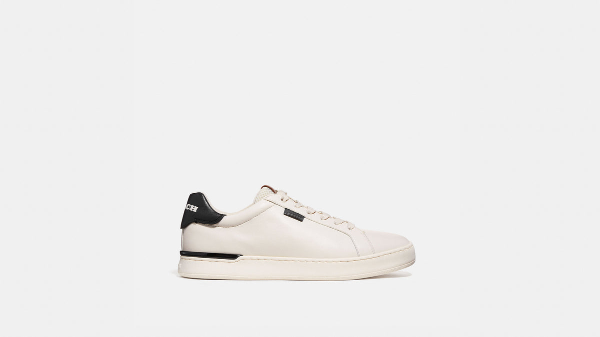 COACH Men's Low Line Low-Top Sneaker  Chalk Size 11.5