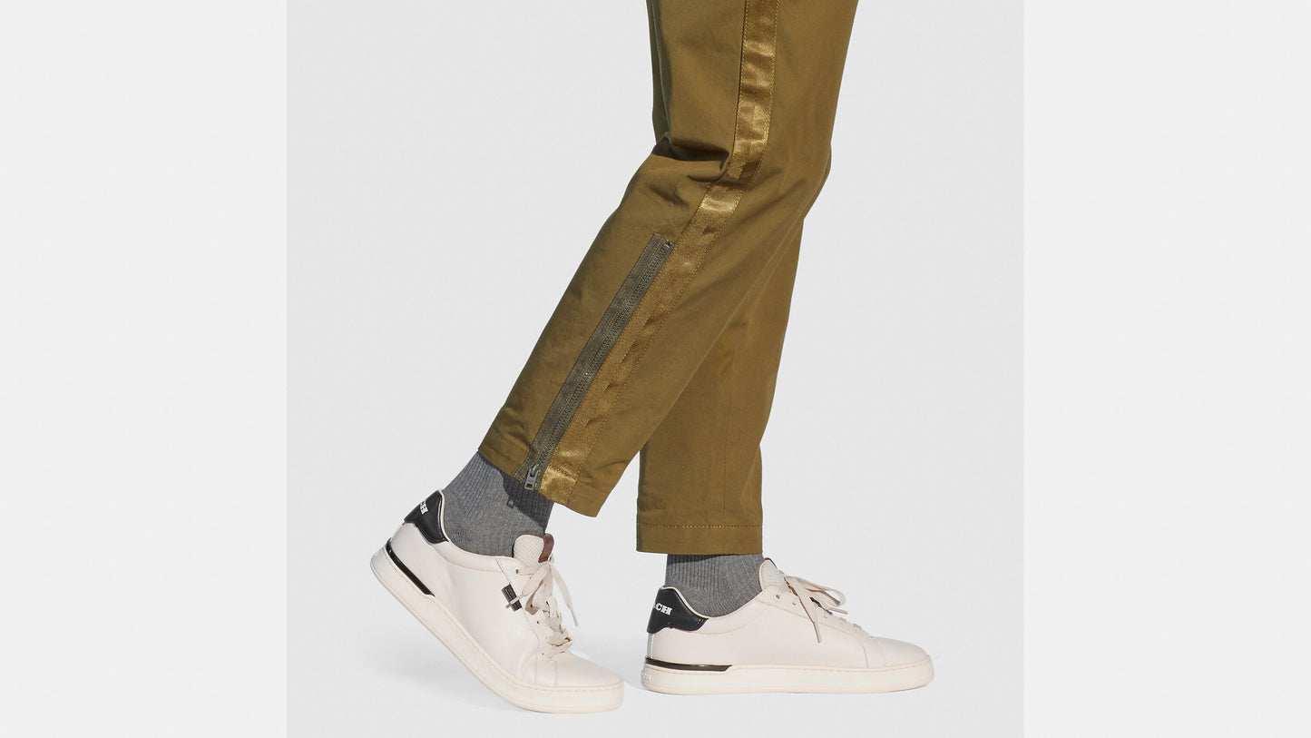 COACH Men's Low Line Low-Top Sneaker  Chalk Size 11.5