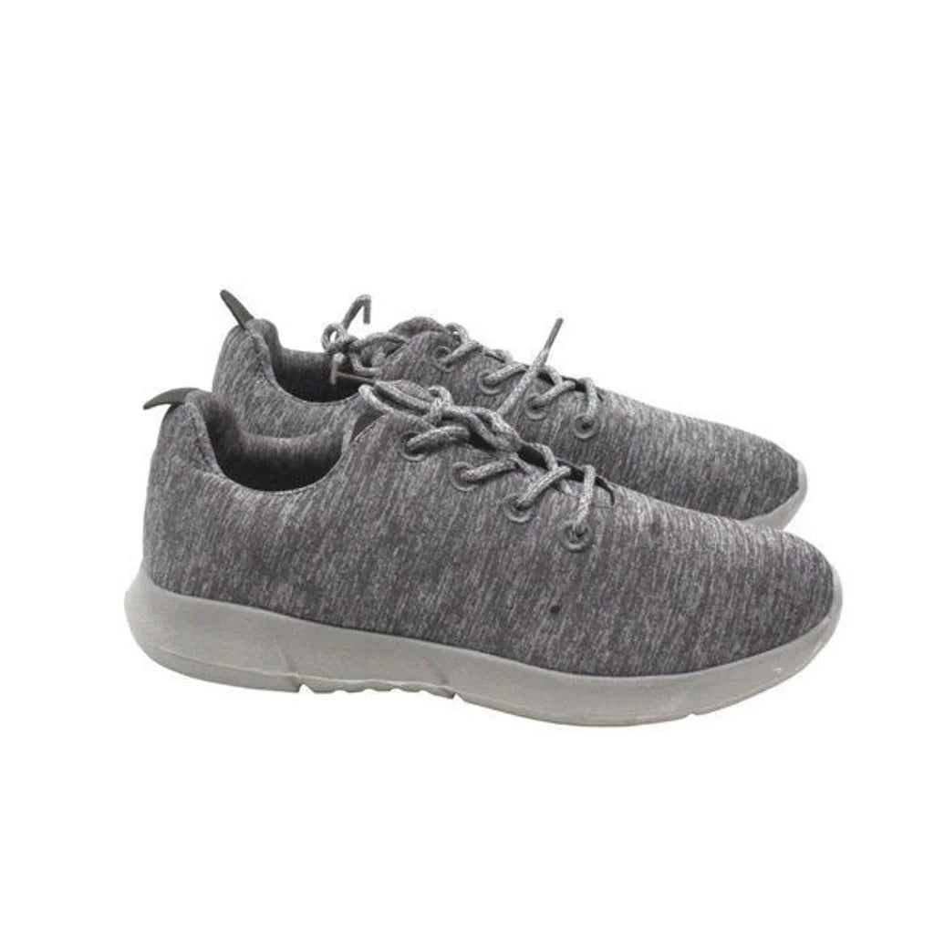 Sugar Women's Gabber Lace-Up Manmade Sneakers  Color Gray Size 10M