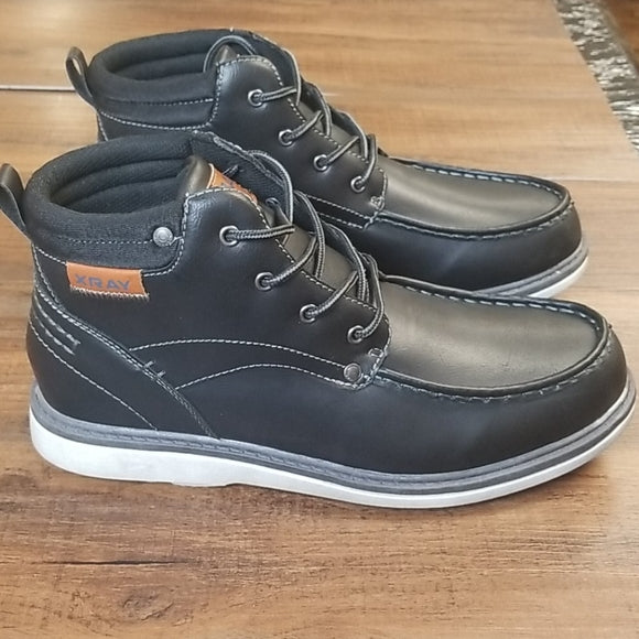 XRAY Footwear Men's Dahill Mid-Top Boots  Black Size 10.5