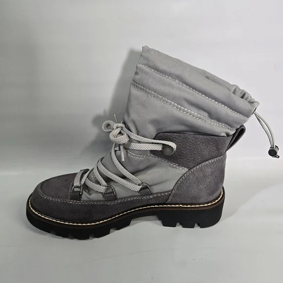 Cliffs White Mountain Women's Gleamy Waterproof Snow Boots Light Gray Multi Size 10
