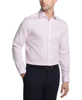 Calvin Klein Men's Steel Stretch Slim-Fit Dress Shirt  Pink 15.5 34/35