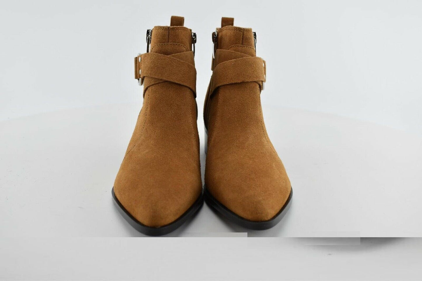 Nine West Women's Collin Ankle Boots   Color Dark Natural Suede Size 7M