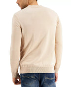 Alfani Men's Solid Pocket Cardigan  Color Sugar Beige Size L