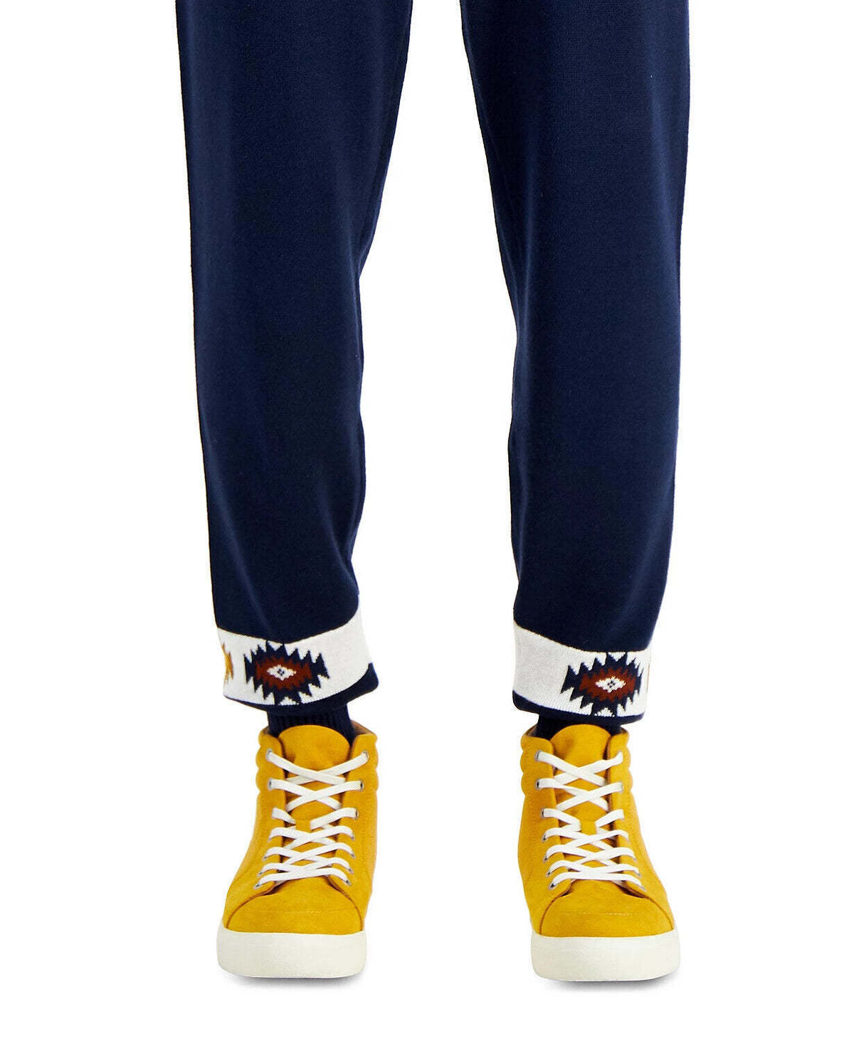 Sun + Stone Men's Matty Cotton Jogger Pant  Color Basics Navy Size L