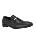 GUESS Men's Herzo Slip On Ornamented Dress Loafers  Black Size 9