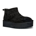 Madden Girl Women's Embracce Cozy Mini Booties  Black Size 8
