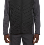 PGA TOUR Men's Hybrid Puffer Jacket  Color Caviar Heather Size S