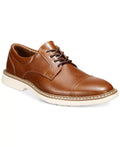 Alfani Men's Tolland Hybrid Cap-Toe Oxfords  Color Brown Size 9.5M