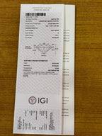 IGI Certified Luxuriant Lab Grown Diamond (Round) (D-VVS1) 2.04 ctw