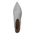 On 34th Women's Aatira Tulip Booties  Silver Glitter Size 8