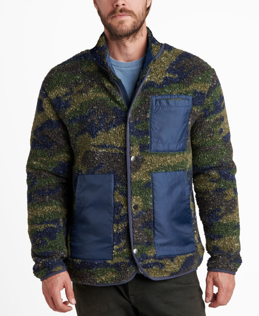 Junk Food Men's Moroni Sherpa Jacket  Color Outerspace Size M