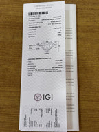 IGI Certified Luxuriant Lab Grown Diamond (Round) (D-VVS1) 2.04 ctw